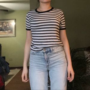 striped t shirt